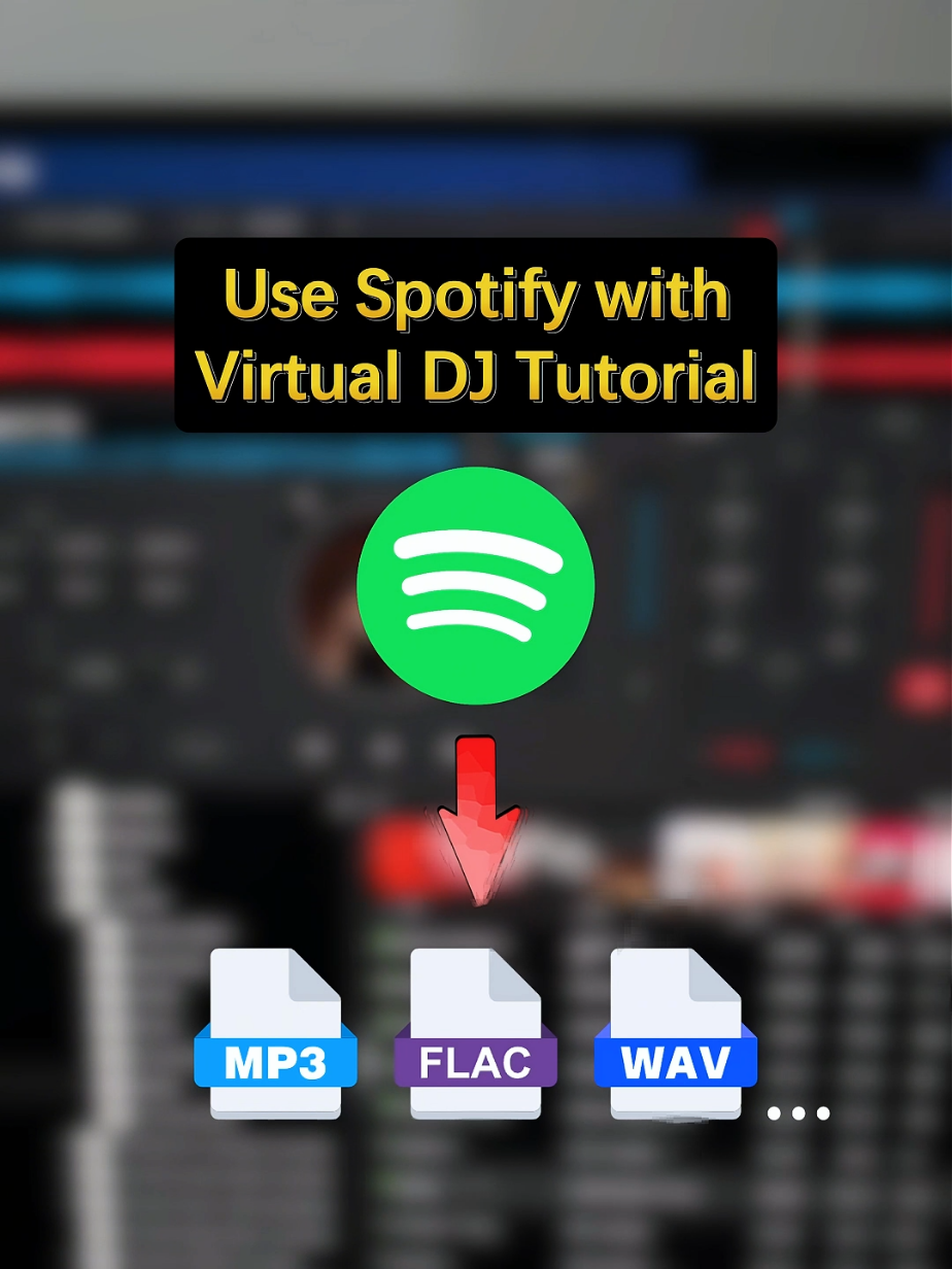 Use Spotify with Virtual DJ Tutorial，Step by step  #djtips #virtualdj #spotify #techhacks #tunefab