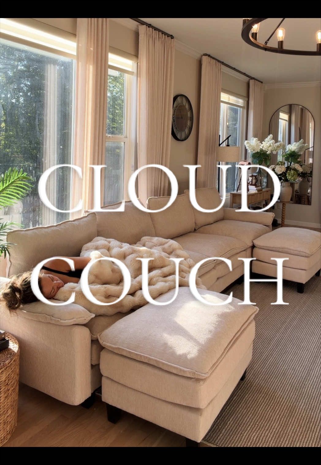 Cloud Couch- 🛋️  @Weture Official  #cloudcouch #couch #sectionalsofa #cloudcouches #tiktokshopcreatorpicks 