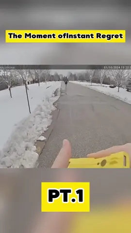 The Moment of Instant Regret#cops#policeofficer#copsusa#bodycam