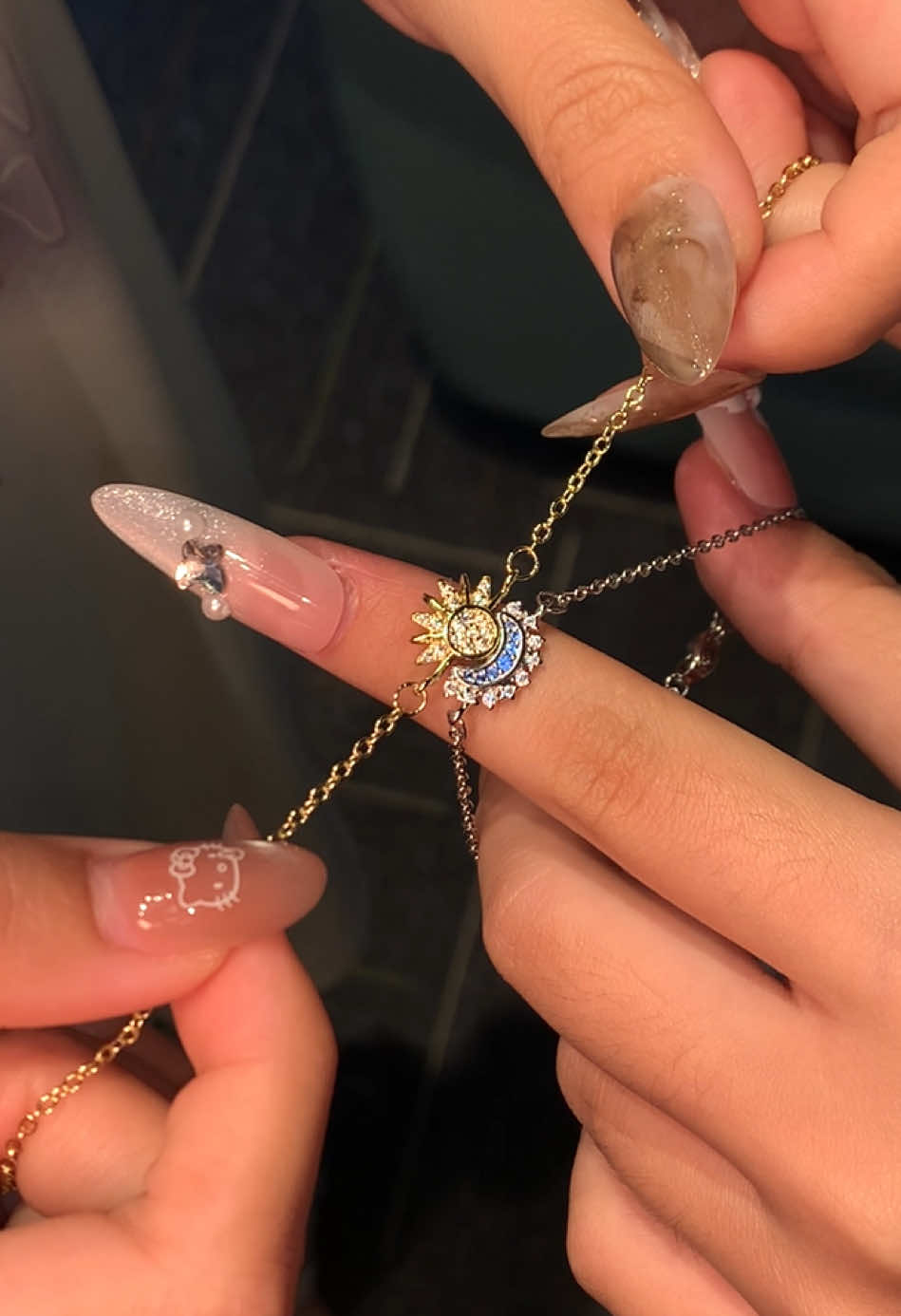 #bestfriend #promise #couples #Bracelet #sunandmoon 