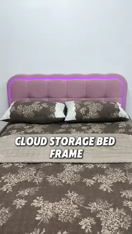 Hurry! Premium cloud LED bed frame hits discounted prices, instantly turn your dull bedroom into glowing dream space🌌 #homemakeover #CloudBedFrame #LedBedLighting #BedroomTransformation #AffordableHomeFinds