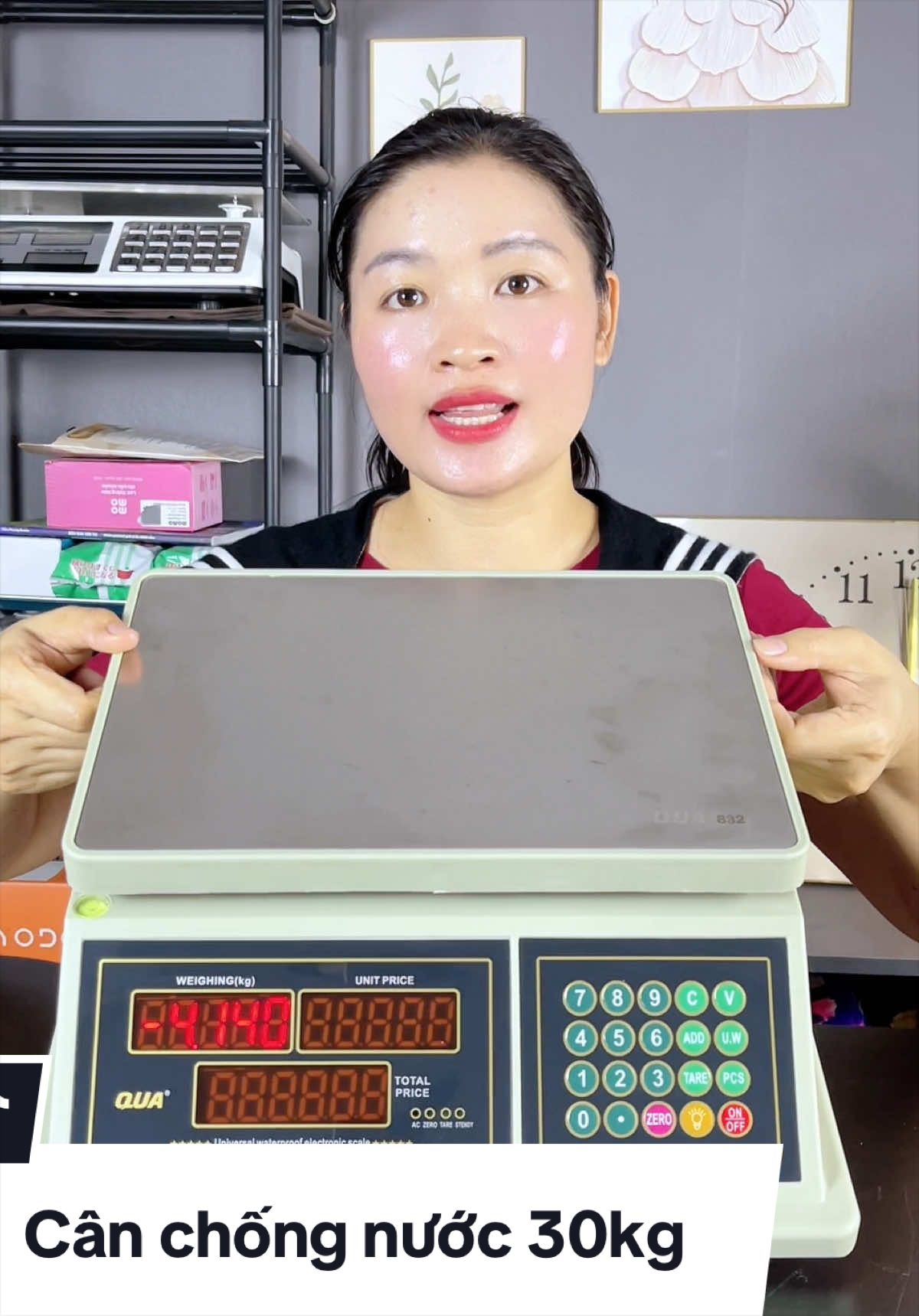 Cân Điện Tử 30KG - 40kg, CÂN Chống nước cao cấp #candientu #candientuchongnuoc #candientuchongnuoc 