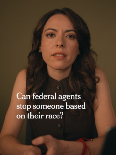 New evidence from lawsuits, including body-camera footage, text messages and other documents, reveals how federal agents used slurs and targeted Latinos during immigration sweeps. Jazmine Ulloa, our national reporter covering immigration, describes what footage shows. Video by Jazmine Ulloa, Nour Idriss, Gilad Thaler, Stephanie Swart, June Kim and Bernardo Garcia Elguezabal/The New York Times