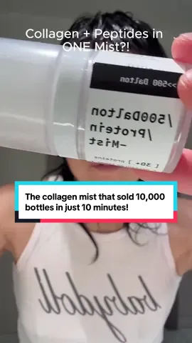 500 Dalton collagen peptides Over 40? Keep this collagen mist in your purse. #tiktokshopcreatorpicks #womenover40 #antiaging #collagen #peptide 