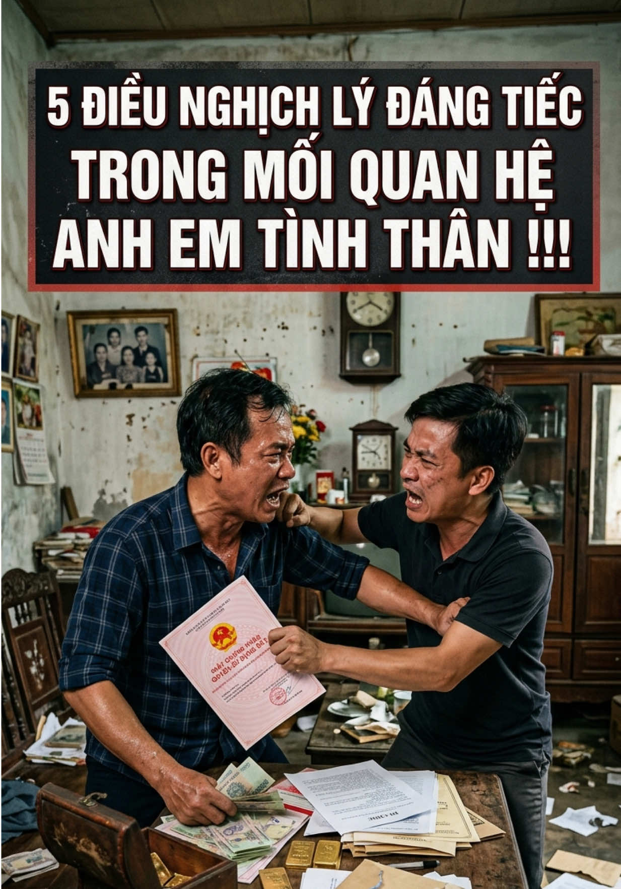 5 Điều Nghịch Lý Đáng Tiếc Trong Mối Quan Hệ Anh Em Tình Thân !!! #tinhnhan #anhemtranhgianh #anhemchiataisan #phongthuytrankhuong #tinhnhanrannut 