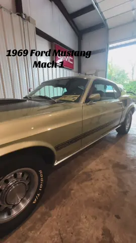 This 1969 Ford Mustang Mach 1 is completely restored. She rolls across the auction block on Aug 22 at the Grand Casino. Link in profile has all our listings & o line bidding. Don’t miss it! #fordmustang #fastback #mustangsoftiktok 