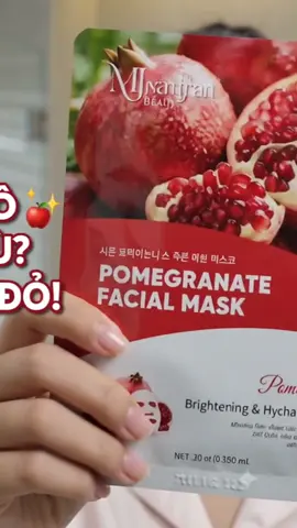 Mặt nạ lựu đỏ #mask #mask #matna #matna #luudox2 