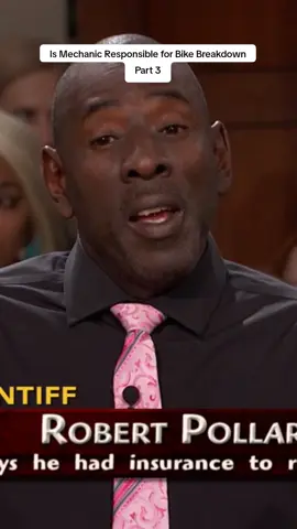 Is Mechanic Responsible for Bike Breakdown  Part 3 #judge #judy #judyjustice #courtroom 