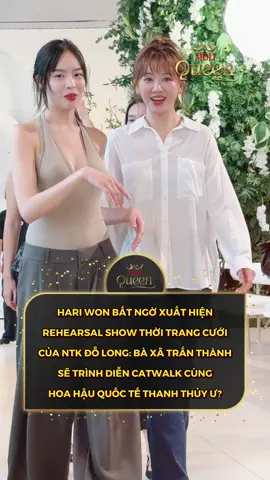 Hari Won làm model diễn show NTK Đỗ Long cùng Hoa hậu Quốc tế Thanh Thủy? #hariwon #huynhthithanhthuy #ntkdolong #theprimebydolong #moliqueen 