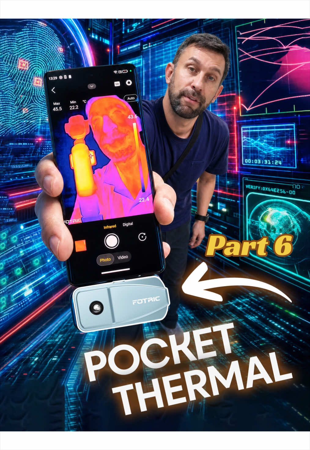 TP320A Review from 911Reviews | Part 6. #FOTRIC #TP320A #thermalimaging #toolkit #thermalcamera 