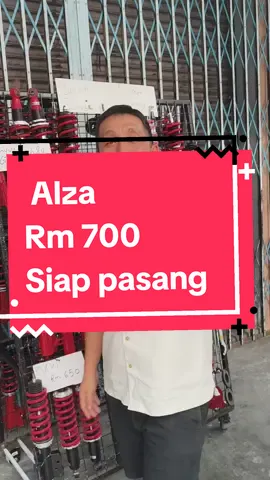 Perodua Alza adjustable absorber hi low bodyshift warranty 1 years #peroduaalza  #absorber  #adjustable 