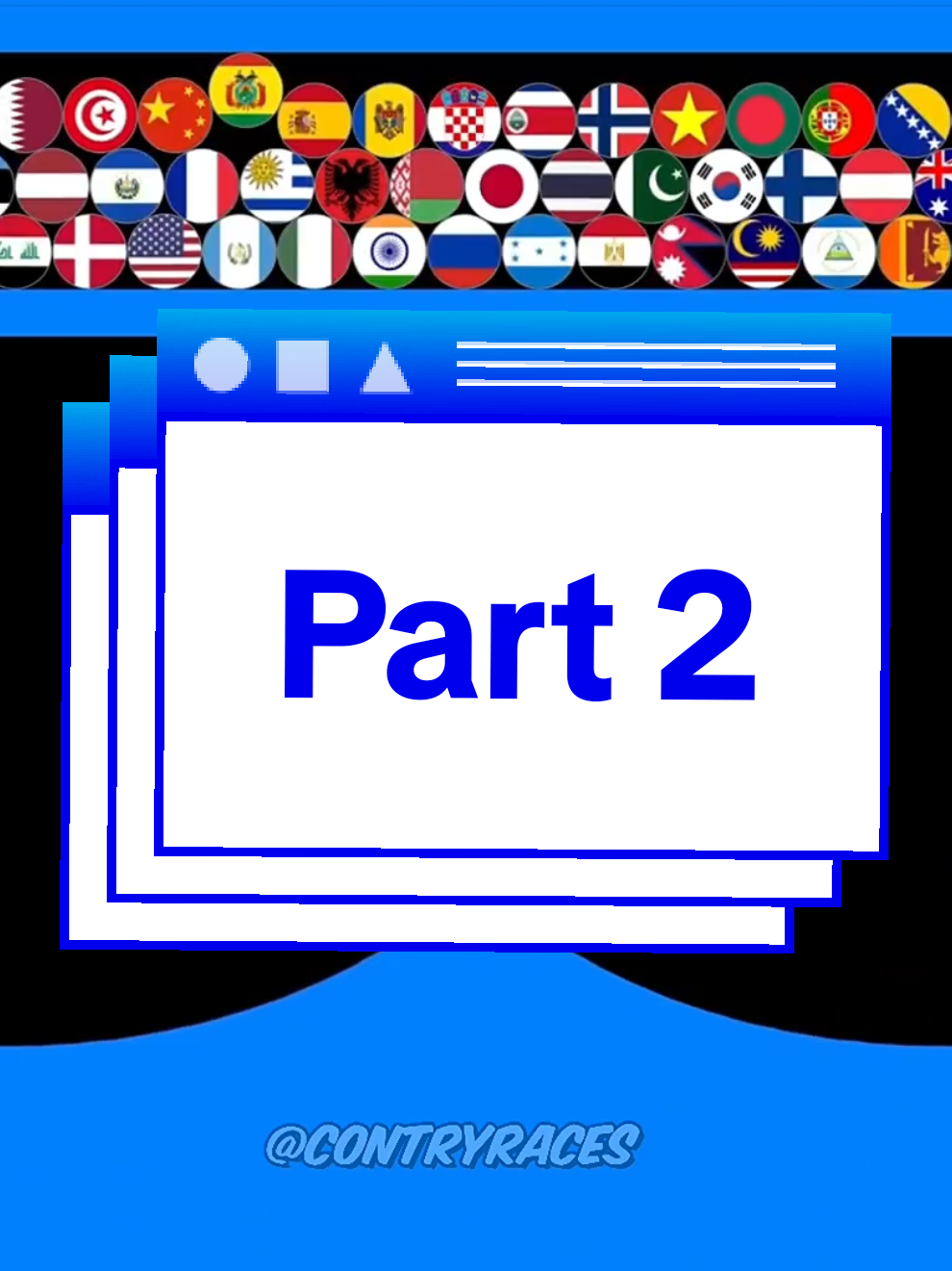 Will your country make it to the end? Season 3 / Day 9 / Part 2 #marblerace #country #racing #foryou #fyp 