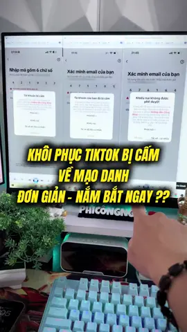 Khôi Phục Tiktok Bị Cấm Về Mạo Danh Đơn Giản - Nắm Bắt Ngay #LearnOnTikTok #tiktokbicam #khoiphuctiktok #mokhoatiktok #mokhoatiktokbidinhchi