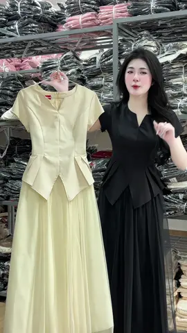 Bộ áo chân váy công sở nữ 😌#outfit #Vayxinh #xuhuong #myoutfit #xuhuongtiktok 