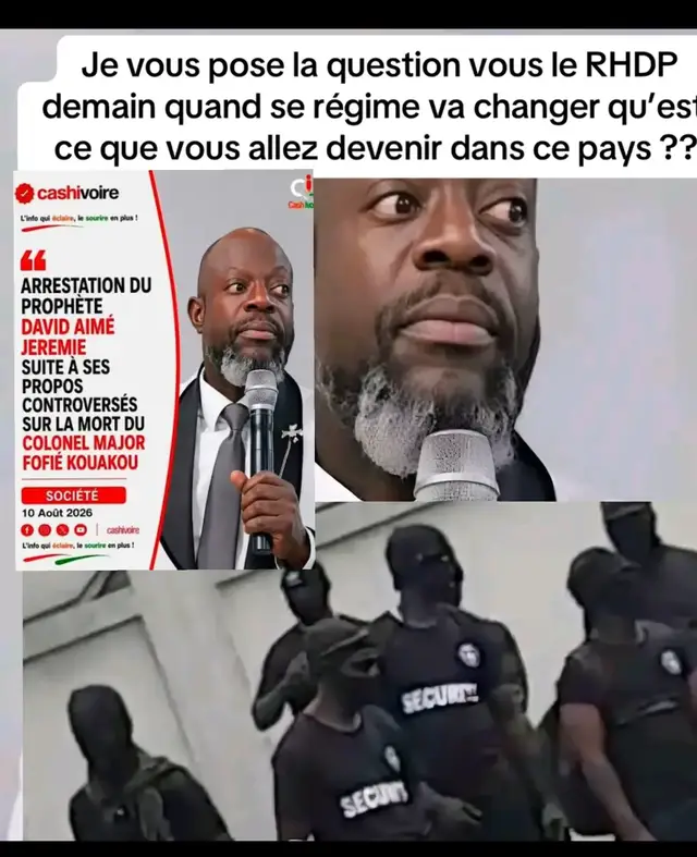 arrestation du prophète David