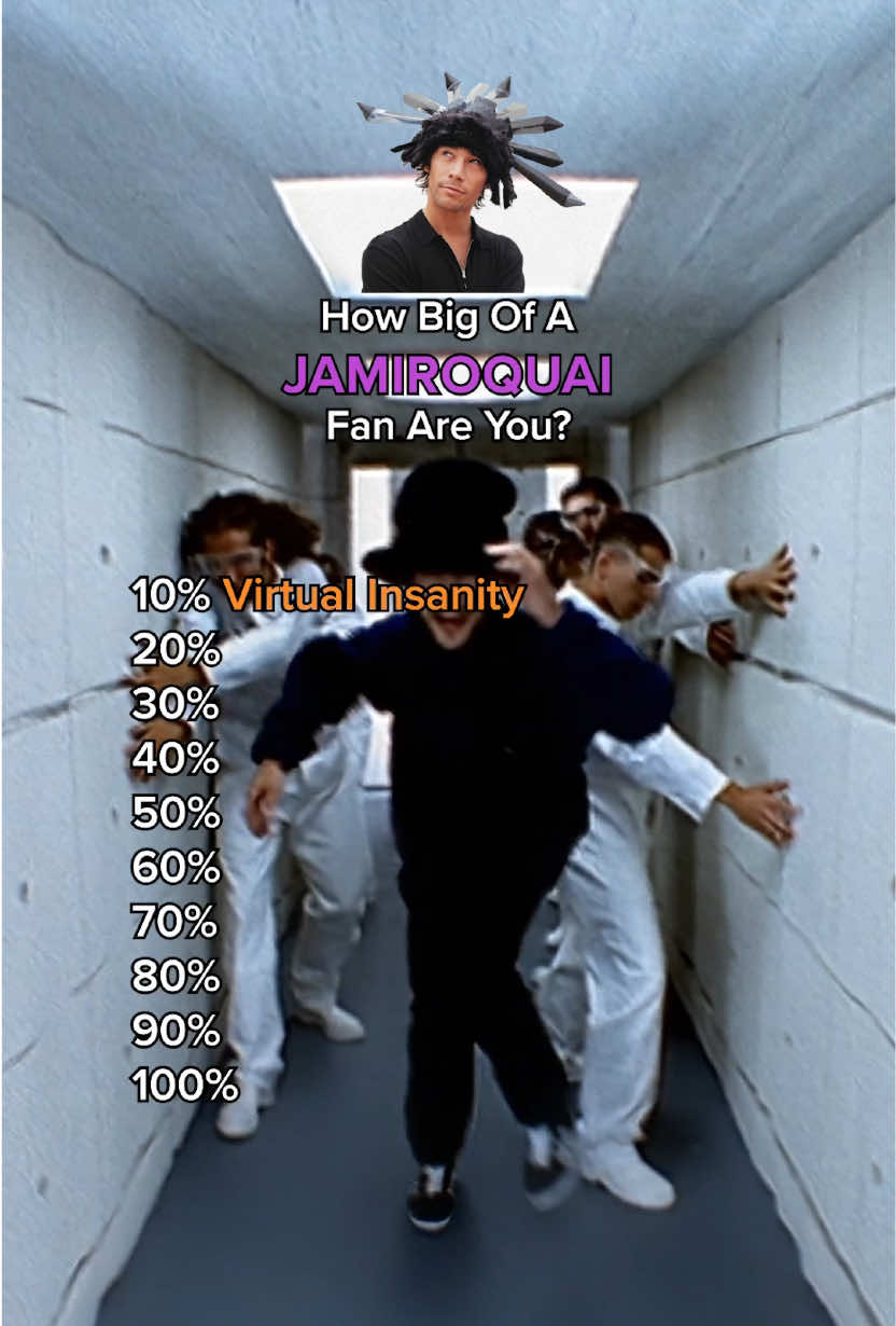 Who got 100%? @Jamiroquai HQ 👀💯   #jamiroquai #virtualinsanity #cosmicgirl #spacecowboy #throwbacksongs