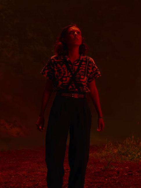 يمر الليل في بعدك ويسال وش هي اخباره ؟ #strangerthings #eleven #milliebobbybrown #explore #foryou #viral #fyp