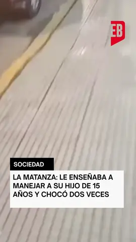 🔴 La Matanza: le enseñaba a manejar a su hijo de 15 años y chocó dos veces 👉 La camioneta no tenía las patentes colocadas correctamente y la mujer damnificada estalló ante el padre. 📱Por este y más contenidos ingresá a elbonaerense.news