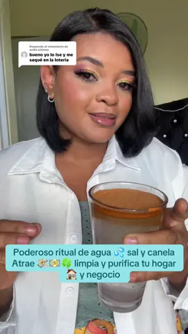 Respuesta a @arelis estevez poderoso ritual de agua sal y canela para purificar atraer y limpiar. #rituales #parati #energiaspositivas #limpiezaespiritual #prosperidadyabundancia 