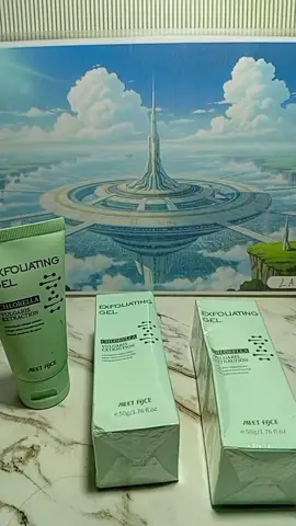 meet face expoliating gel untuk permasalahan kulit kusam #meetface #exfoliatinggel #meetfaceexfoliatinggel 
