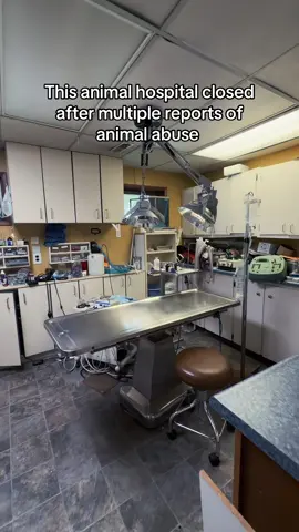 Exploring an animal hospital that closed after multiple cases of animal neglect. #urbex #abandonedplaces #abandonedhospital 