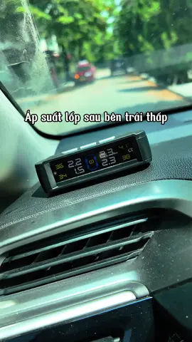 Cảm biến áp suất lốp, cảnh báo tiếng Việt #binhchonloc 