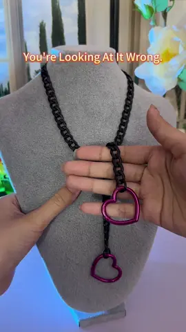 ⛓️🩷😍#jewelrytok #heartnecklace #cutefinds #atltiktok #outfitideas 