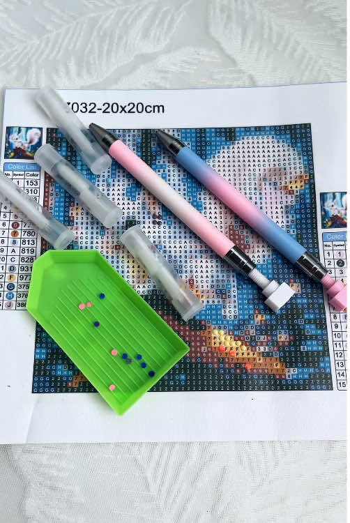 Upgrade your diamond painting game This diamond art pen set comes with replaceable wax tips and a smooth, ergonomic grip that makes crafting easy, clean, and satisfying. Perfect for beginners, pros, or anyone who uses crafting as therapy. #diamondpainting #pen #diamondart #spotlightfinds #tiktokshopsummersale