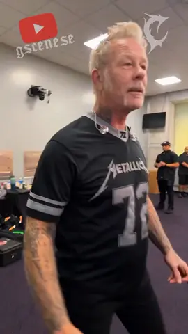 James Hetfield Shows His Rockstar Side in Public #jameshetfield 