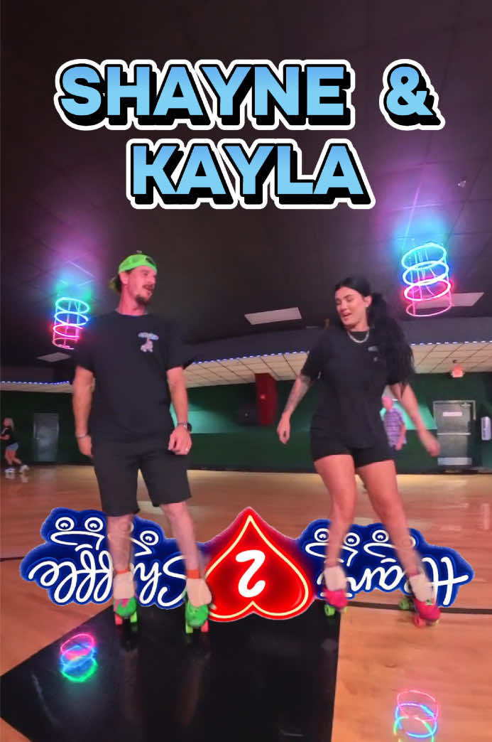 @Shayne_Mote and Kayla @MoteSkate🛼 gettin down at the event #rollerskating #havingfun #event #skating @angiebskates 