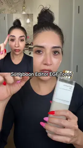 #sungbooneditor #egf #tonerpad #kbeautyskincare #peptideskincare 