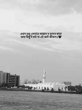 এখন শুধু একমাত্র আল্লাহ'র রহমত ছাড়া  আর কিছু'ই চাই না এই ছোট জীবনে:)🖤 #foryoupage #foryou #bangladesh🇧🇩tiktok #1million #viw 