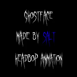 First time animating ever 🤞 made this on capcut | Ghostface Headbop Animation |  #headbop #ghostface #animation #screammovie #creatorsearchinsights 