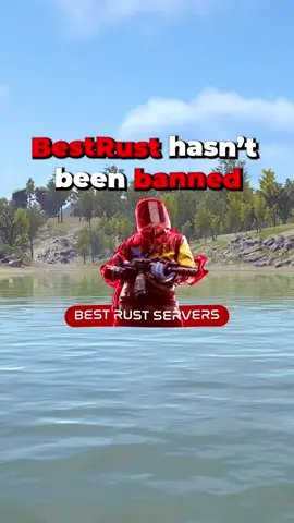 🤔 BestRust hasn’t been banned!? #bestrust #bestrustservers #rust #rustgame 