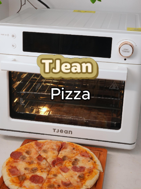 Nướng pizza chín mặt trên, giòn mặt dưới cực đỉnh nè #TJean #TJeanlonuonghoinuoc