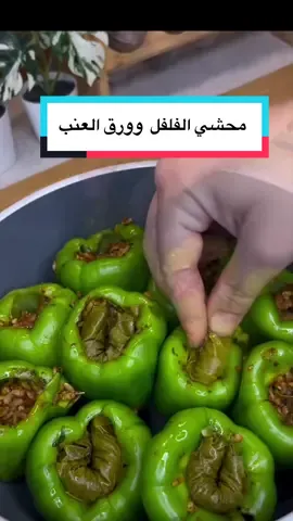 ### 🫑 محشي الفلفل الأخضر وورق العنب هل جربتم تحضير محشي الفلفل بهذه الطريقة من قبل؟ 😍 بهذه الطريقة لا يفيض الحشو أو تنفجر حبات الفلفل، وفي الوقت نفسه نستفيد من الحشوة المتبقية بلفّها في ورق العنب 😃❤️ **المكونات:** **للفلفل المحشي:** * 🫑 فلفل أخضر للحشو * 🍚 2 كوب أرز * 🧅 1 بصلة * 🍅 ملعقتان كبيرتان معجون طماطم * 🌿 نصف حزمة بقدونس * 🧂 ملح * 🖤 فلفل أسود * 🌿 نعناع مجفف * 🌶️ فلفل أحمر مجروش * ✨ رشة صغيرة جدًا من القرفة (تضيف نكهة جميلة، لكن لا تكثري منها) * 💧 ربع كوب ماء * 🍃 15–20 ورقة عنب **للصوص:** * 💧 حوالي كوبين من الماء * 🧂 ملح * 🍋 عصير ليمون أو دبس السماق **طريقة التحضير:** 1️⃣ شوّحي البصل في قليل من الزيت، ثم أضيفي معجون الطماطم والبهارات والأرز، وقلّبي المكونات جيدًا. 2️⃣ أضيفي ربع كوب الماء واتركي الأرز حتى يتشرب الماء، ثم ارفعيه عن النار. 3️⃣ احشي حبات الفلفل بالخليط، مع عدم ملئها بالكامل حتى يكون هناك مساحة للأرز عند نضجه. 4️⃣ استخدمي كمية الحشوة المتبقية لحشو ورق العنب ولفّه. 5️⃣ ضعي أوراق العنب الملفوفة داخل أو حول حبات الفلفل، ثم استخدمي بعضها لتغطية فتحات الفلفل من الأعلى، حتى لا يخرج الحشو أثناء الطهي. 6️⃣ اخلطي مكونات الصوص، ثم اسكبيها فوق المحشي. 7️⃣ ضعي القدر على النار، وعندما يبدأ بالغليان، خففي الحرارة إلى أدنى درجة واتركيه يُطهى لمدة **ساعة إلى ساعة ونصف تقريبًا**. 🫑🍃 قدّميه ساخنًا وبالعافية! 😍 --- ### 🫑 Green Pepper Dolma with Stuffed Vine Leaves Have you ever tried making stuffed peppers this way? 😍 They don’t overflow or burst, and you can use the remaining filling to make stuffed vine leaves too! 😃❤️ **Ingredients:** **For the Stuffing:** * 🫑 Green peppers for stuffing * 🍚 2 cups rice * 🧅 1 onion * 🍅 2 tablespoons tomato paste * 🌿 ½ bunch parsley * 🧂 Salt * 🖤 Black pepper * 🌿 Dried mint * 🌶️ Red pepper flakes * ✨ A tiny pinch of cinnamon (it adds great flavor, but don’t use too much) * 💧 ¼ cup water * 🍃 15–20 vine leaves **For the Sauce:** * 💧 About 2 cups water * 🧂 Salt * 🍋 Lemon juice or sumac sour sauce **Method:** 1️⃣ Sauté the onion in a little oil. Add the tomato paste, spices, and rice, then sauté everything together. 2️⃣ Add ¼ cup of water and cook until the water is absorbed. Turn off the heat. 3️⃣ Stuff the green peppers with the rice mixture, leaving some space at the top for the rice to expand while cooking. 4️⃣ Use the remaining filling to stuff and roll the vine leaves. 5️⃣ Place the stuffed vine leaves inside or around the peppers, and use some of the leaves to cover the openings of the peppers to prevent the filling from coming out. 6️⃣ Mix the sauce ingredients and pour the sauce over the stuffed peppers. 7️⃣ Place the pot on the stove. Once it comes to a boil, reduce the heat to the lowest setting and cook for approximately **1–1½ hours**. 🫑🍃 Serve hot and enjoy! 😍 #biberdolması #محشي #dolma #stuffedvineleaves #ورق_عنب 