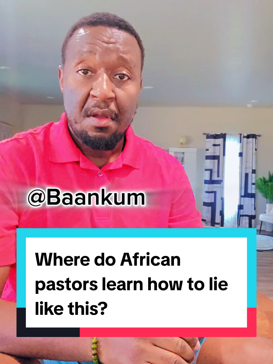 Where do African pastors learn how to lie like this? #religious #mentalslavery #religioustrauma #mindliberation #religiousfreedom 