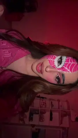 #سبايدرمان #spiderman #makeup #ميكب #pink 