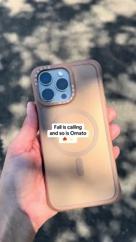 Cute for fall 🍂🤎 and protective for everyday drops 📱🛡️ #ornato #phonecase #protective #fall #finds 