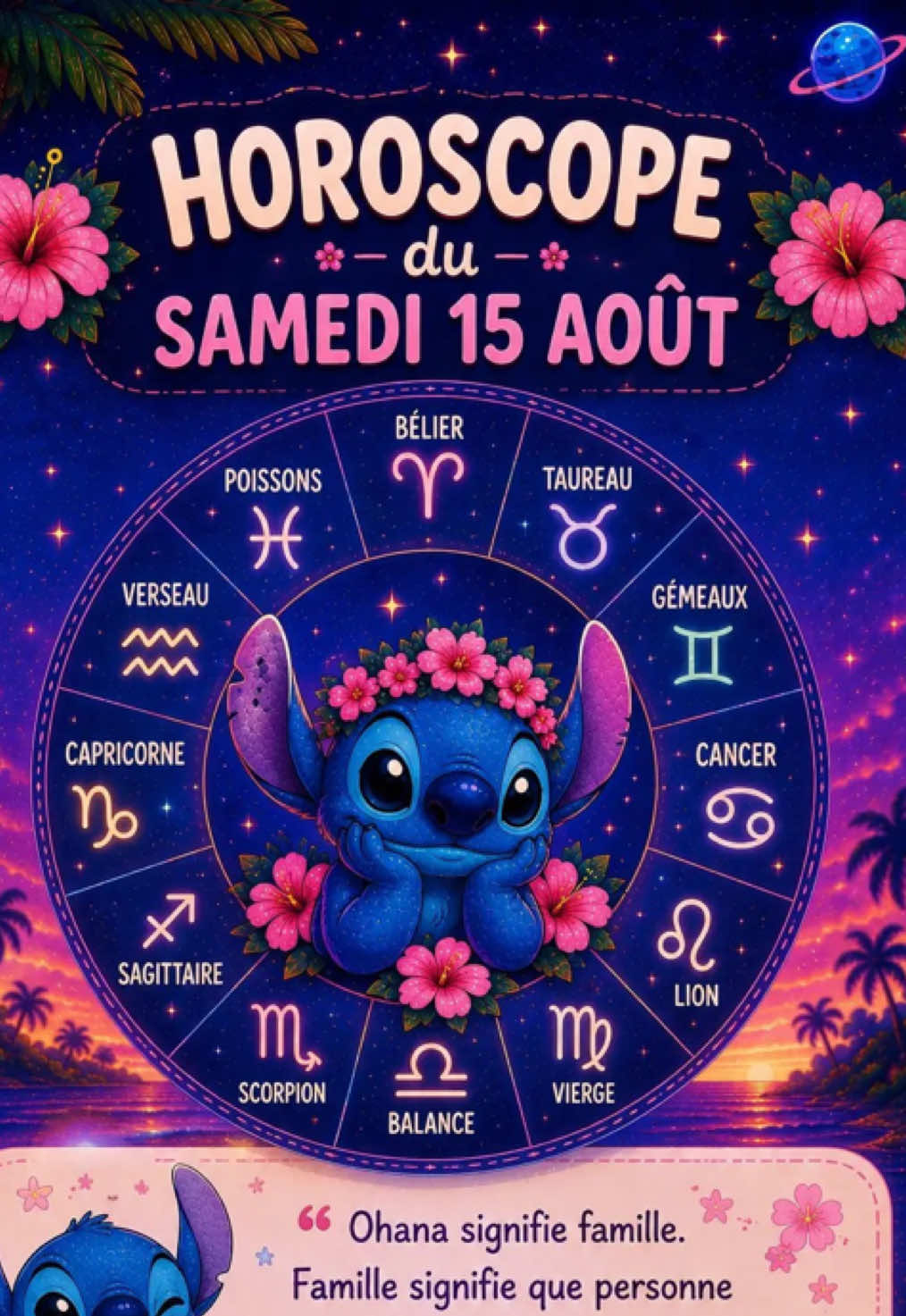 ♈ Bélier — Ton énergie te pousse à avancer et à prendre des initiatives. Côté cœur, ta spontanéité renforce les liens et pourrait provoquer une jolie rencontre. ♉ Taureau — Avance tranquillement mais sûrement : ta patience sera récompensée. En amour, privilégie la tendresse et laisse ton charme naturel faire son effet. ♊ Gémeaux — Ta curiosité et ton envie d’échanger t’ouvrent de nouvelles portes. Une conversation ou une rencontre pourrait également faire pétiller ta vie sentimentale. ♋ Cancer — Fais confiance à ton intuition et prends soin de ton équilibre émotionnel. En amour, douceur et sincérité favoriseront un rapprochement important. ♌ Lion — Ton charisme est particulièrement puissant : ose prendre ta place et montrer ce dont tu es capable. Côté cœur, ton magnétisme pourrait créer de beaux moments ou une rencontre passionnante. ♍ Vierge — Ton organisation t’aide à avancer, mais ne cherche pas à tout contrôler. En amour, les petites attentions et les échanges sincères pourraient réserver une belle surprise. ♎ Balance — Recherche l’harmonie sans oublier d’exprimer ce que tu veux vraiment. Ta douceur favorise la complicité et pourrait naturellement attirer quelqu’un vers toi. ♏ Scorpion — Ton intuition te permet de comprendre ce qui se cache derrière les apparences. En amour, les émotions sont intenses et une relation pourrait prendre une nouvelle profondeur. ♐ Sagittaire — Une envie de nouveauté te pousse à sortir de ta routine et à saisir de nouvelles opportunités. Côté cœur, aventure et spontanéité pourraient raviver la flamme ou provoquer une rencontre inattendue. ♑ Capricorne — Tes efforts commencent à porter leurs fruits : continue d’avancer avec patience et détermination. En amour, stabilité et sincérité favorisent quelque chose de solide et durable. ♒ Verseau — Tes idées originales et ta créativité peuvent t’emmener vers de nouvelles expériences. Côté cœur, reste toi-même : une connexion surprenante pourrait naître là où tu ne l’attends pas. ♓ Poissons — Écoute ton intuition et laisse ton cœur te guider plutôt que de vouloir tout maîtriser. En amour, tendresse et sensibilité pourraient créer un rapprochement particulièrement touchant.#horoscope #astrologytiktok #tequiero #tiragesentimental #Love 