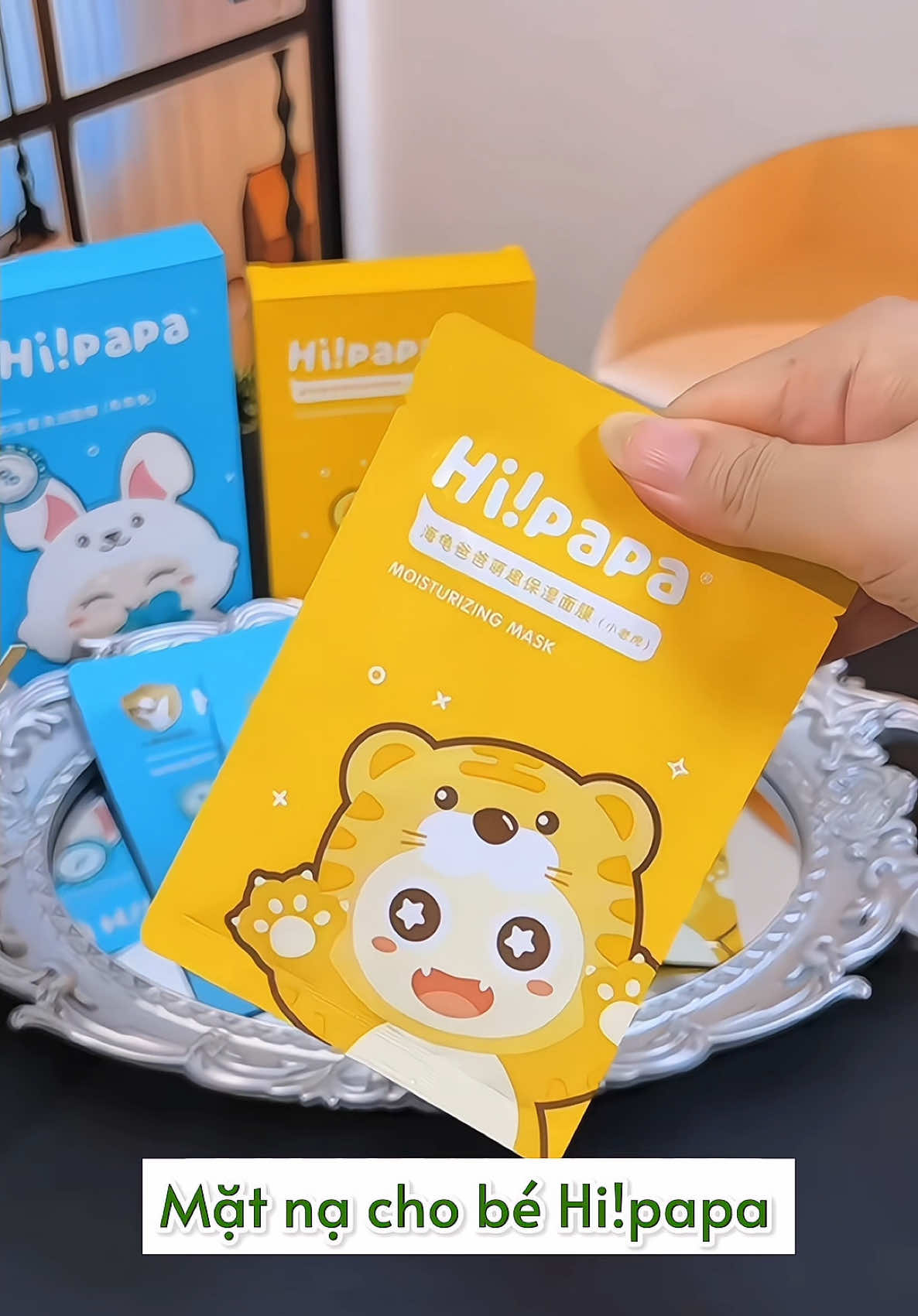 Mặt nạ dưỡng ẩm và phục hồi cho bé #hipapa #matnachobe 