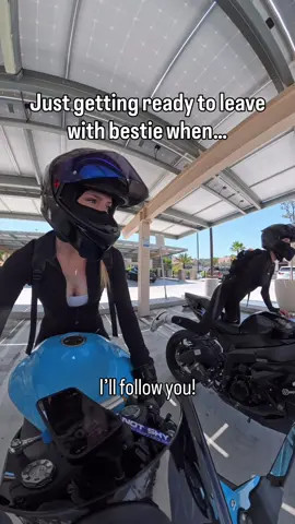 It’s like when you can’t find your sunglasses and then realize they’re on your head 😂😂 @Bandaid #bikergirl #motorcycle #bikelife #bikersoftiktok #motogirl 