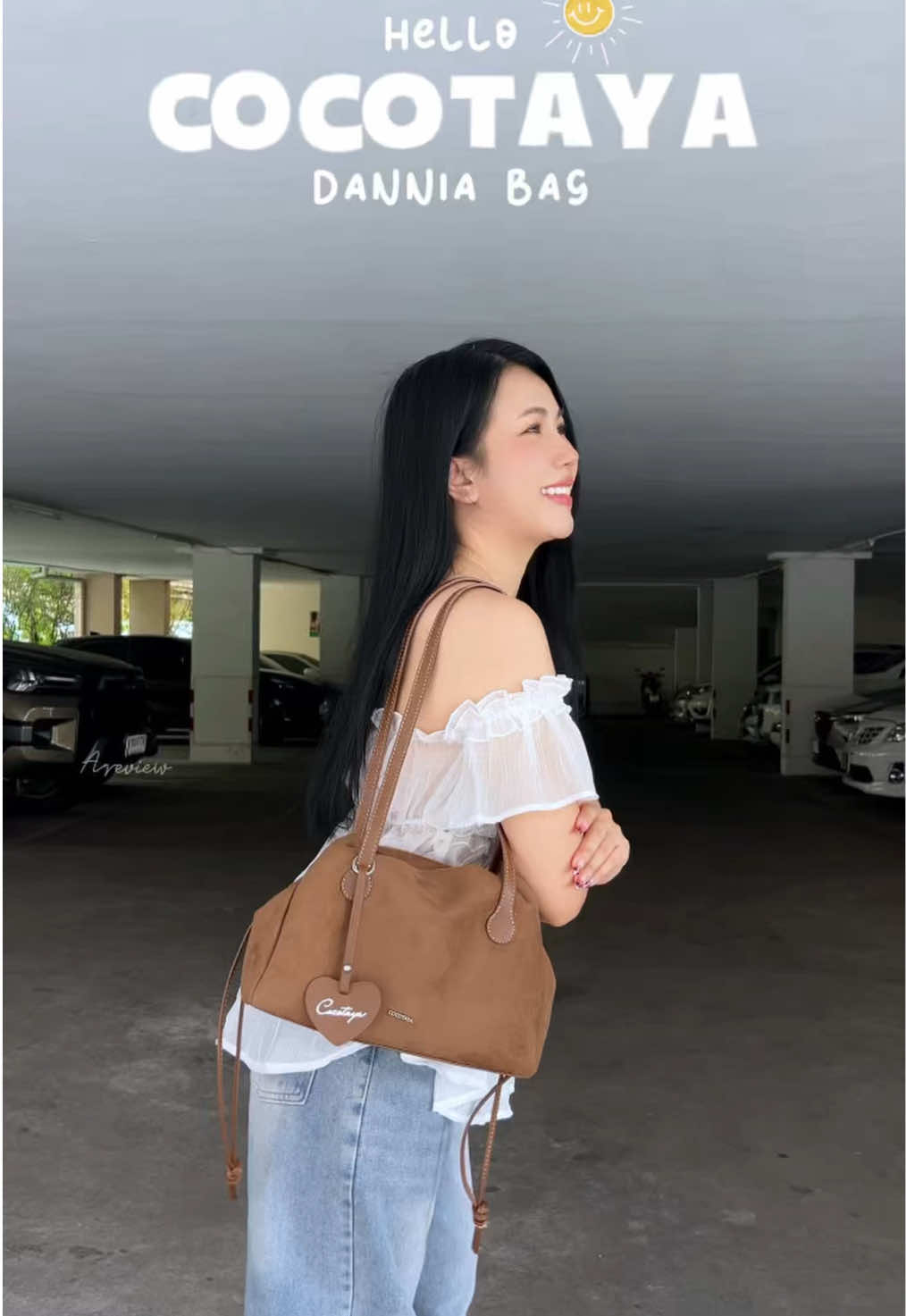 ตรงปกไม่จกตา กระเป๋าCocotaya Dannia Bag สะพายไหล่ได้ สะพายข้างก็สวย #กระเป๋า #cocotaya #กระเป๋าสะพายไหล่ #กระเป๋าสะพายข้าง #กระเป๋าทรงขนมจีบ 