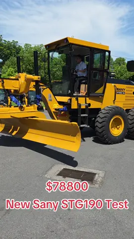 New sany stg190-8m #sany #grader #graderoperator #calificador #niveladora 