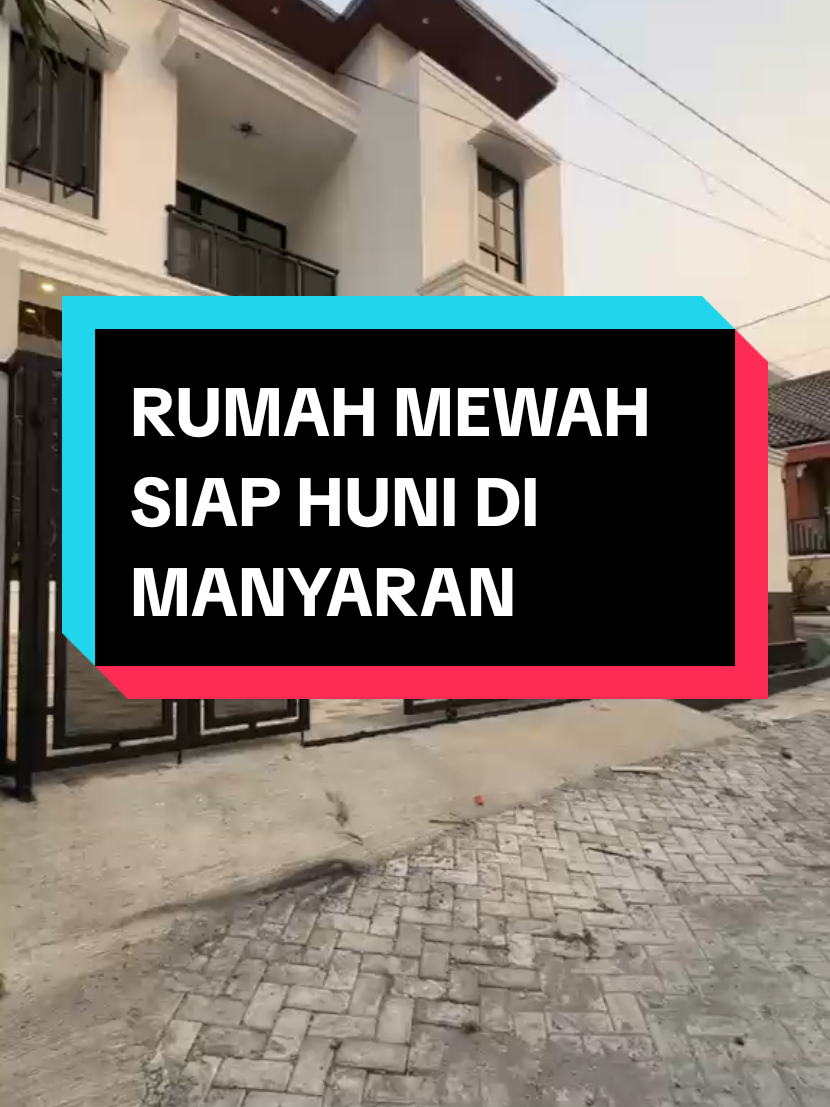 Rumah Mewah Tengah Kota di Manyaran Semarang Barat  Rumah megah mewah 2 lantai ada Balkon depan dan samping Spek rumah mewah  Luas tanah 150 m Luas bangunan 225 m 4 kamar tidur 3 kamar mandi Carport 2 mobil  Air artetis Listrik 2200 watt SHM Posisi HOOK Dekat ke Gerbang Tol Manyaran, Dekat sekolah Islamic Center, Dekat ke Pamularsih, Dekat ke Sampangan, 10 menit ke Rumah sakit Kariadi dan Tugumuda  Harga 1.8 Miliar nego Hub : 085742268899  klik wa.me/6285742268899 #rumahbagussemarang #pestakulinermerdeka #rumahsiaphuni #rumahdijualsemarang #CapCut 
