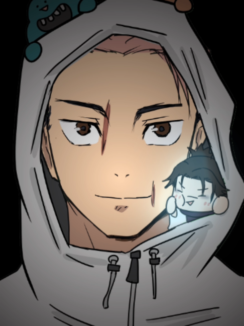 悠仁の周りをぐるぐる回る全力お兄ちゃん『#jujutsukaisen#呪術廻戦 』#animation #funny #shorts　『ふたつの木馬』ミーム 元ネタ TikTokユーザー（mushuuno 氏）が投稿したファンアート動画がきっかけです。映画『Backrooms』の登場人物（Clark）が虚無な表情で正面を見つめる中、その周りをミニキャラがメリーゴーラウンドのように周回するアニメーションに『ふたつの木馬』を合わせた動画が大きな反響を呼びました。   二次創作への拡散 このユニークな構図と楽曲の雰囲気がマッチしていたことから、様々な作品（アニメ、ゲーム、オリジナルキャラクターなど）の二次創作アニメーションとして世界中のイラストレーター・アニメーターに派生・拡散していきました。   使用楽曲：『ふたつの木馬 (feat. 初音ミク)