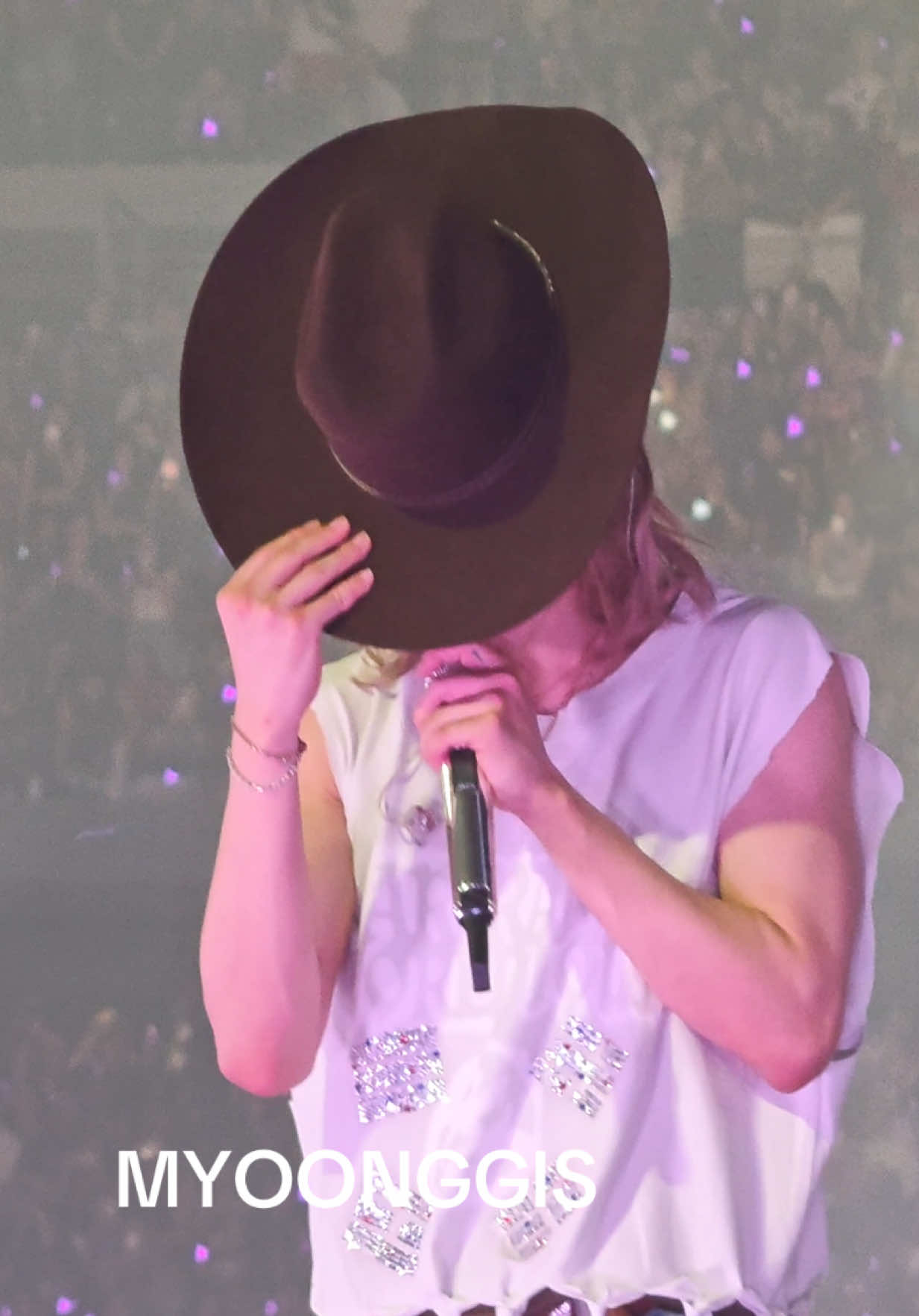 Jimin during PTD with the cowboy hat🤠 day 1 arlington/dallas BTS arirang tour~ #btsconcert #btsarirang #jimin #btsarlington #kpopfyp 