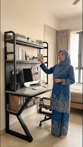 Meja ni memang berbaloi sangat untuk bilik #mejabelajar #studytable #mejakomputer #mejalaptop #meja 