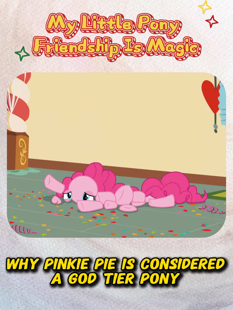 Why Pinkie Pie ls Considered a God Tier Pony #tiktokadaptationcontest #mylittlepony #MLP #fyp #tiktokarcscontest 