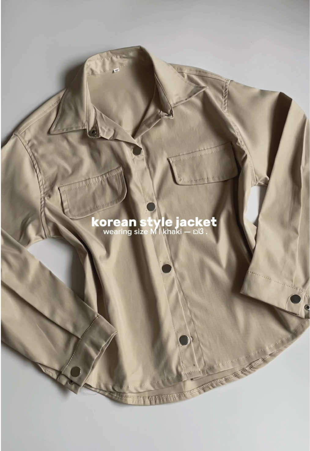 love this jacket — not super kapal or nipis and ganda ng fit🫶🏼🤎 #jacket #koreanstylejacket #cargojacket 
